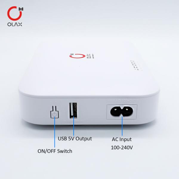 OLAX POE D6 Smart UPS Power Bank DC 5V 9V 12V Выход 20000mah 74WH емкость батареи портативный мини-упс резервный резерв