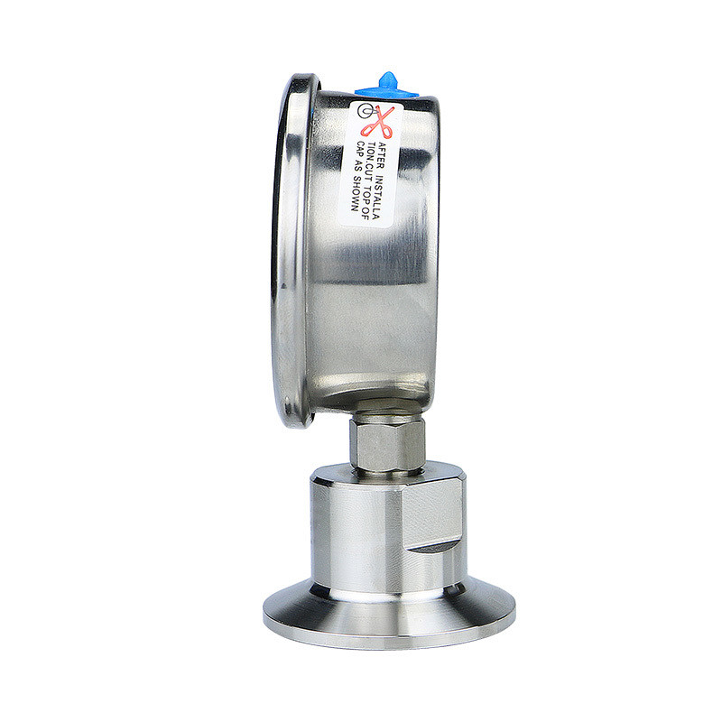 50.5/64 mm Chuck Type Diaphragm Pressure Gauges for Sanitary Industry Production Line