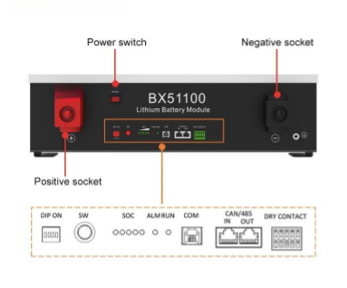 Lifepo4 Powerwall Solar Battery Energy Storage Pack 5kwh 48v 51.2v 50ah 100ah