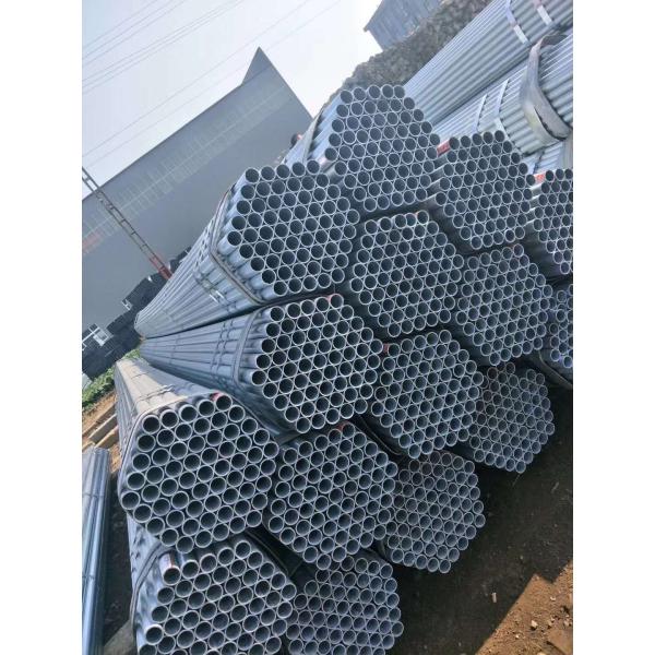 Electrical Hdg Hot Dipped Galvanzied Round Steel Pipe / Carbon Steel Pipe For Structure