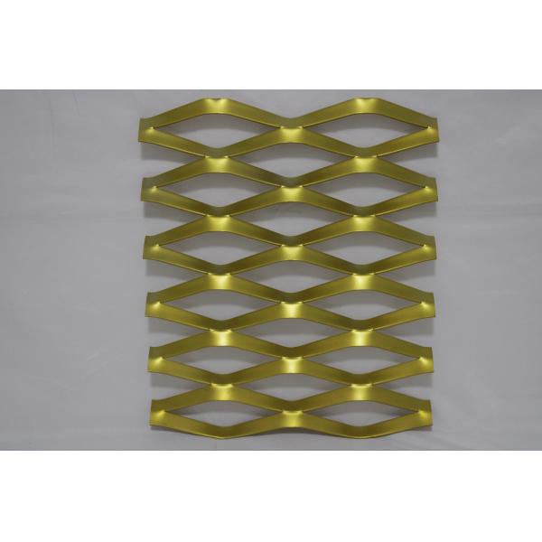 Architectural Building Expanded Mesh Curtain Wall With Exterior Decoration