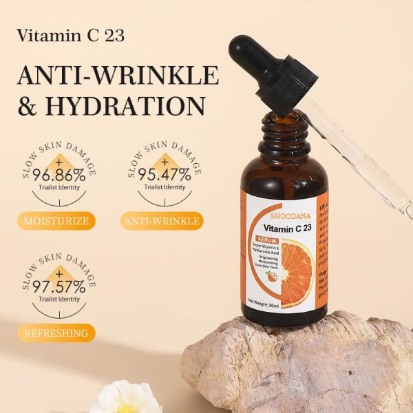 Serum de vitamine C Blanchissant les taches sombres éclatant les taches sombres sérum de niacinamide anti-âge sérum facial anti-rides