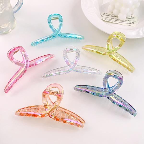 13cm large colorful shark clip Mermaid hair clip
