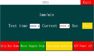 Умное испытательное оборудование водоснабжения IPX1/IPX6 и системы управления водоустойчивое