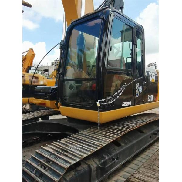 20 toneladas Cat 320D Máquina de escavadeira usada 1 m3 Capacidade de balde 20000 KG Peso operacional
