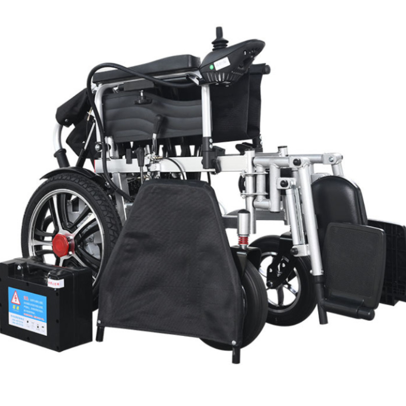 Best Quality 140kg Electric Wheelchair New High Power Power Wheelchair Foldable Aluminum Lightweight Wheelchair