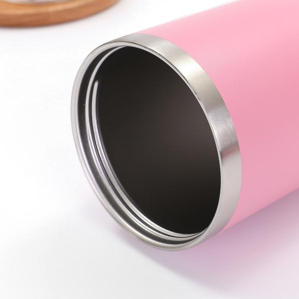 30 oz Portable Coupe de voiture 304 Vacuum en acier inoxydable Coupe de glace à la paille Portable Coupe à vide