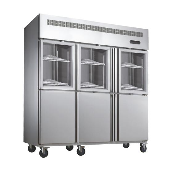 Hotel / Kitchen Commercial Upright Freezer With Air Cooling