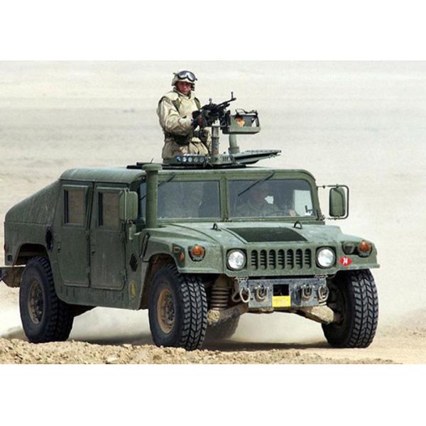 Green Plated Home Decor Crafts , Electronic Military SUV Vehicles Model