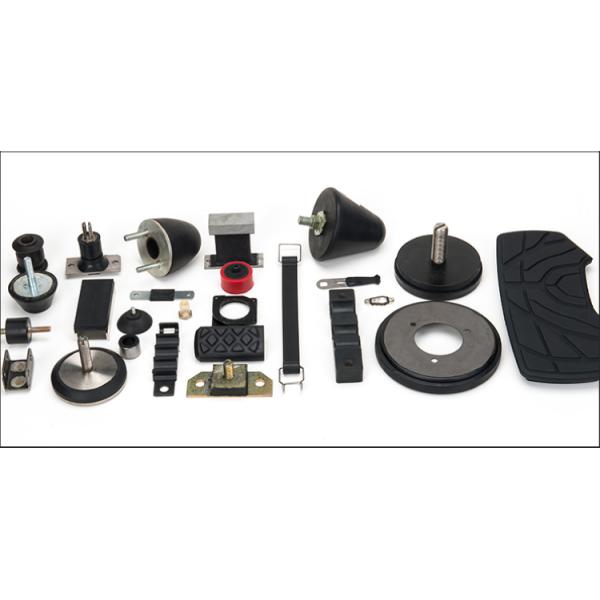 Moulded rubber metal bonded parts