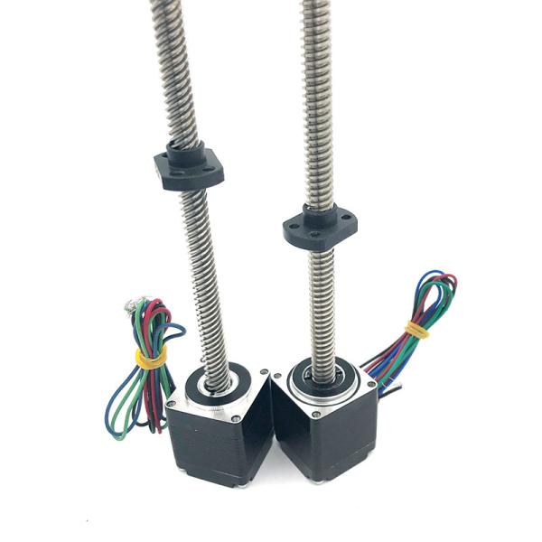 Faradyi  Stepper Motor Nema11 1.8 Degree Two Phase Frame Size 28mm High Torque Stepper Motor With Long Worm Screw