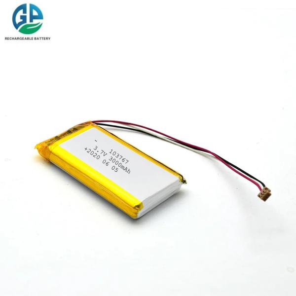 High Discharge 3.7V 3000mAh Lithium Polymer Battery Rechargeable Lipo Battery Pack