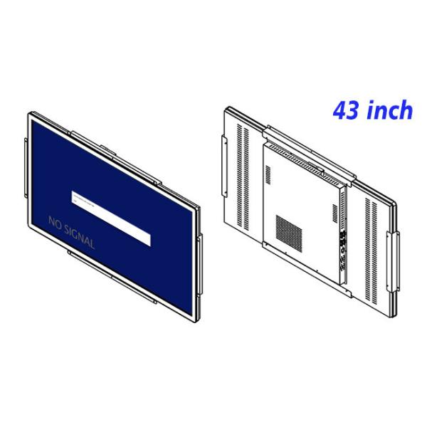 43-Inch Display for Digital Advertising and Public Signage Solutions