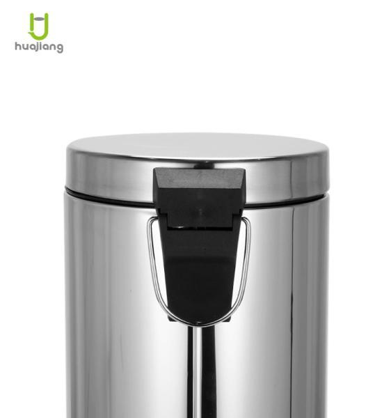 3L/5L/7L/12L/20L/30L BSCI認定 SS 丸脚ペダル ゴミ箱 柔らかい閉じるローリングカバータイプ