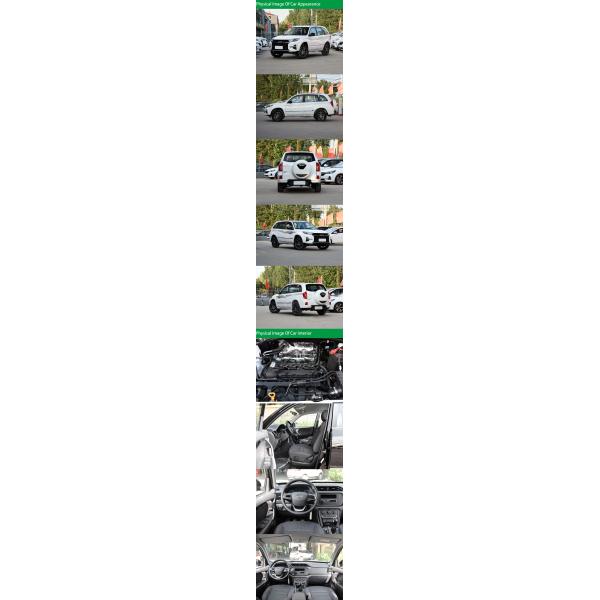 Tipo branco usado da cor 2019 de Chery Automobile TIGGO 3 do conforto da segunda mão 1.6L CVT