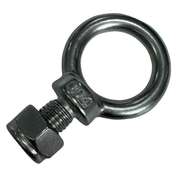 Custom Machined Parts Marine Stainless Steel Ring Screw Cable Ring Parts