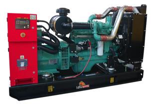 Anti vibração gerador de 280 Kva, gerador 60hz diesel com o depósito de gasolina 880L