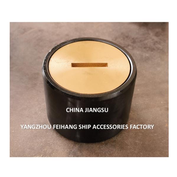 Durable Sounding Pipe Head A50 CB/T3778 with 76mm Outside Diameter and Copper Lid Carbon Steel Body
