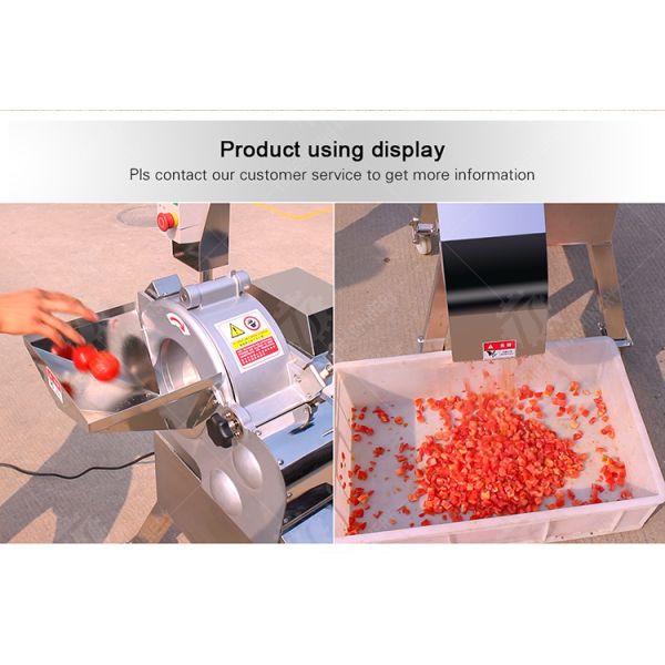 Серебристое неповрежденное Dicing вырезывание банана машины Dicer овоща регулирует клапаны