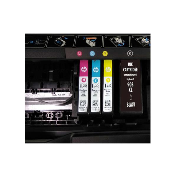 Color HP OfficeJet 6950 6961 Compatible Printer Ink Cartridges 500 Pages Yeild