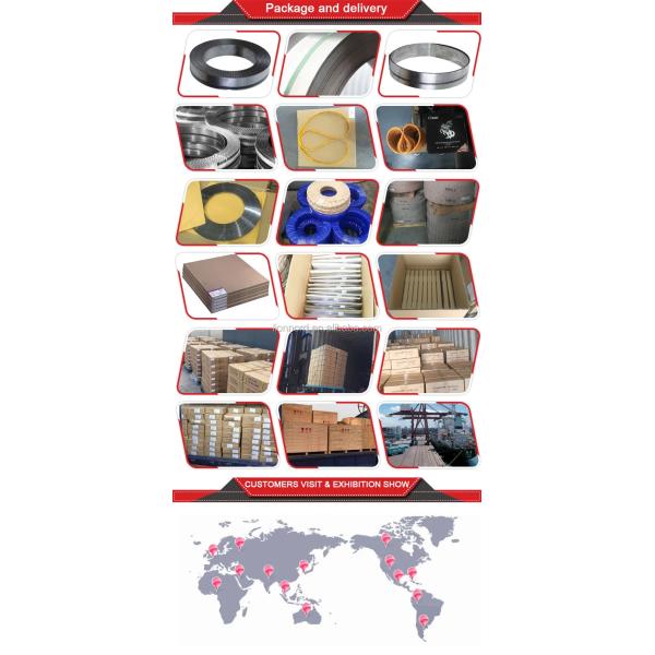 0.65-1.25MM Blade Width Welded Sawmill Carbide Tip Wood Band Saw Blade for Hard Wood