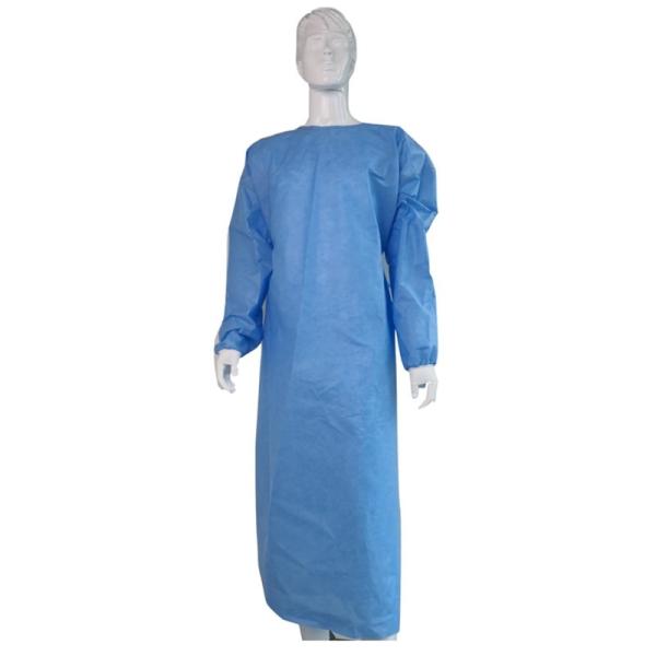 High-quality CE certificated SMS non-woven disposable surgical gown garments
