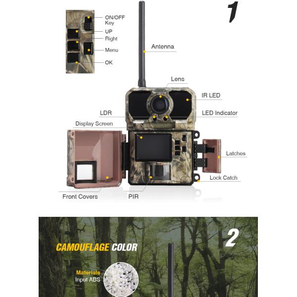 Камера игры карты 3g SD SDHC, Programmable камера следа HD Victure