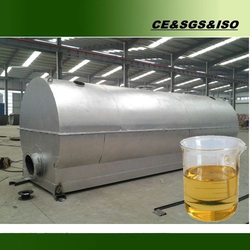 100000 кг отработанного моторного масла для переработки в бензин Дизельное оборудование для дистилляции базового масла