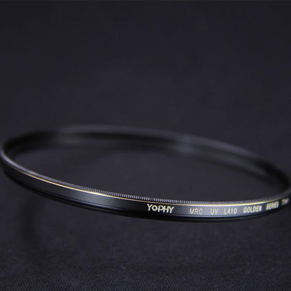 UV Protection Camera Lens UV Filter , 52mm Lens Filter Multi Coating Black Color