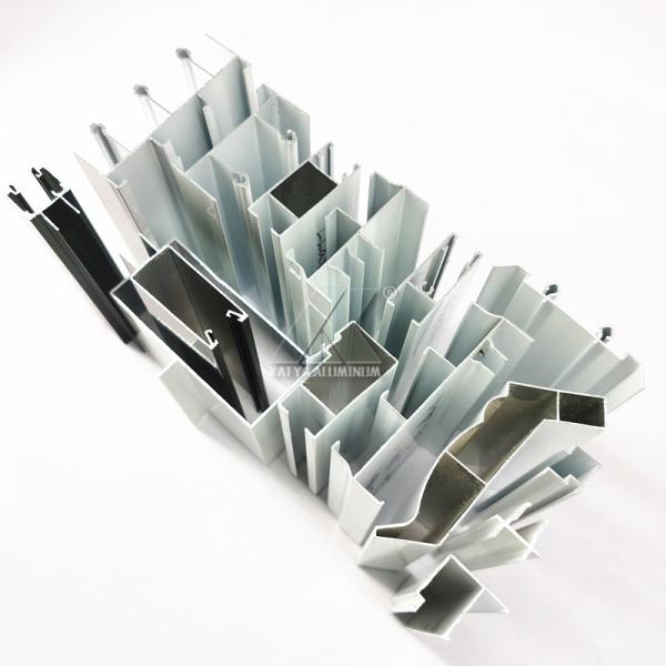 Powder Coated Aluminium Door Window Extrusion Profiles 6063 T5