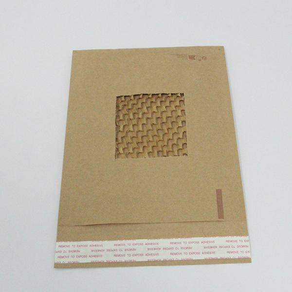 Custom Degradable Mailing Bags 25x35cm Floral / Geometric Honeycomb Padded Mailer