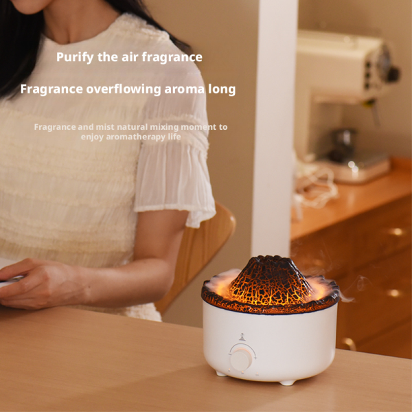 Antibacterial Ultrasonic Aroma Air Humidifier Portable 0.5L Capacity For Household Use