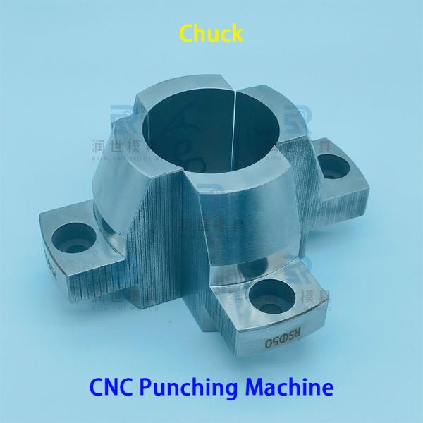 OEM CNC Hole Punching Machine Parts 3 Jaw Chuck For Tube Cutting Bending End Forming