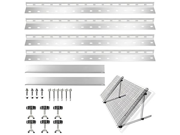 AL6005-T5 Solar Panel Tilt Mount Brackets for Home Solar Mounting System 0-60 Degree