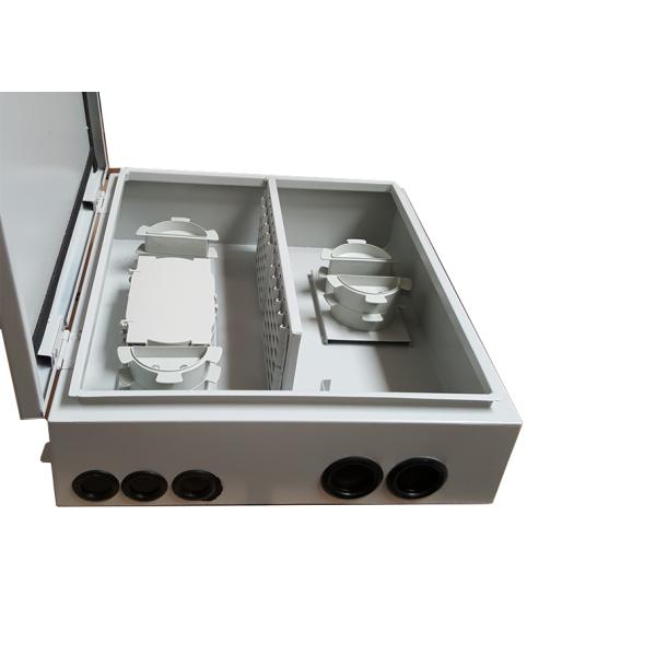 Ядри коробки 72/96 прекращения стекловолокна на открытом воздухе стены Моунтабле металлические