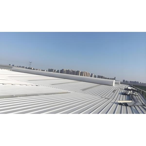 1070mm Tuiles Blanches en UPVC avec crête haute 2mm Tuile thermoacoustique UPVC Ecoroof toitures en UPVC couverture populaire en Amérique latine