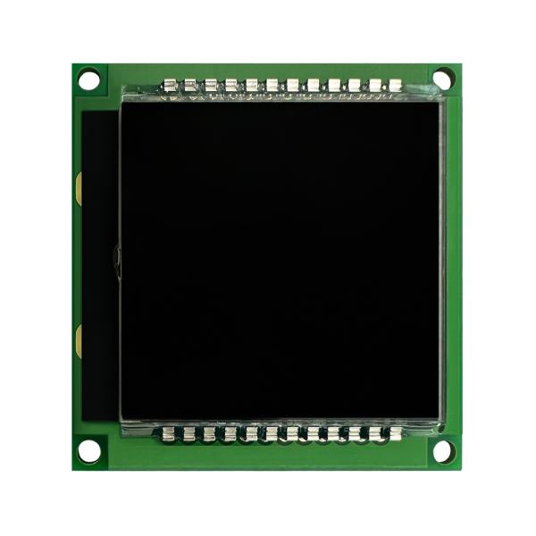 Custom Segment LCD Display Module VA Transmissive Negative View