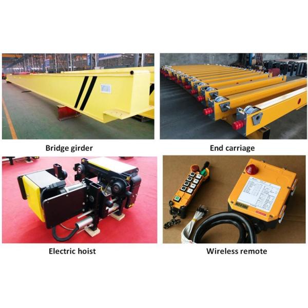 Europe Style Workshop 5 Ton A5 Overhead Traveling Bridge Crane