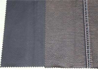 Embossed PU Washed Leather PU + Viscose + Polyester Composition Anti - Mildew