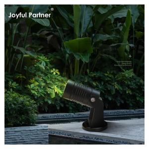 Outdoor Illuminating Small LED Garden Spotlight With Spike Or Aluminum Mounting