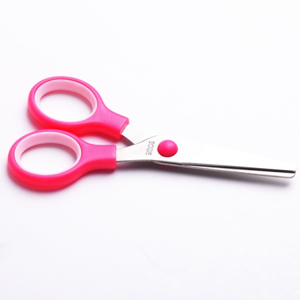 Hot selling wholesale OEM stationary fancy children safety paper cutting mini scissors