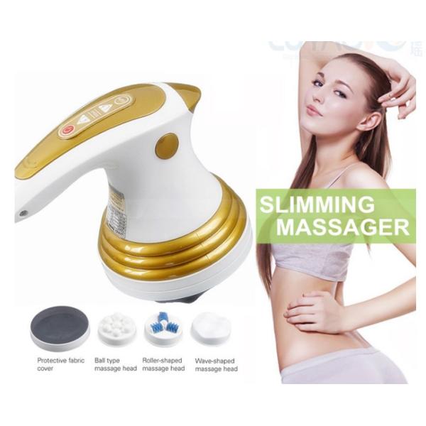 Non - Rechargeable Mini Anti Cellulite Electric Massager With Red Light