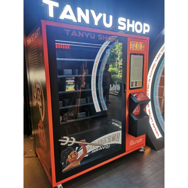 Blind Box Vending Machine Track-Type XY-Axis Dispensing Touchscreen Control for Figurine Retail