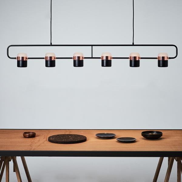 Современный дешевый шкентель освещает лампу белого цвета черноты золота СИД привесную