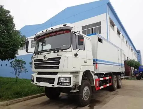 Shacman 6X4 15ton 20ton Heavy Duty Cargo Truck With Rear Lifting Platform