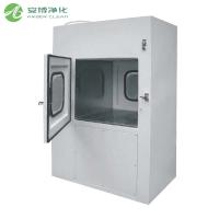 Boîte de passe de salle blanche en acier inoxydable durable OEM avec lumière UV