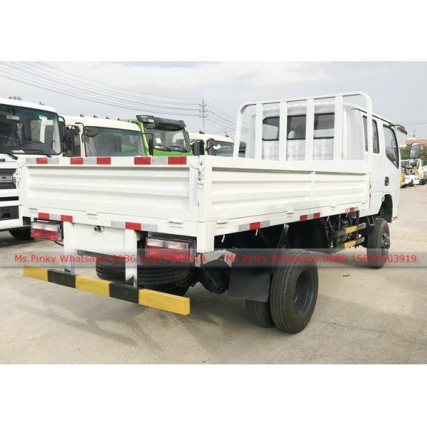 DFA Double Row Cabin 4x4 Off Road Cargo Dropside Lorry Trucks 4Tons 5Tons Cargo Cars Best Price for Sales