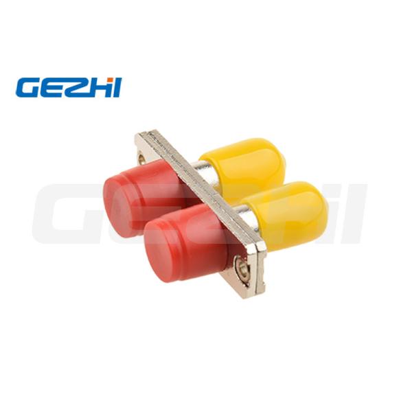 FC-ST Duplex Hybrid Fiber Optic Adapter with Ceramic Alignment Sleeve and Low Insertion Loss ≤0.2dB