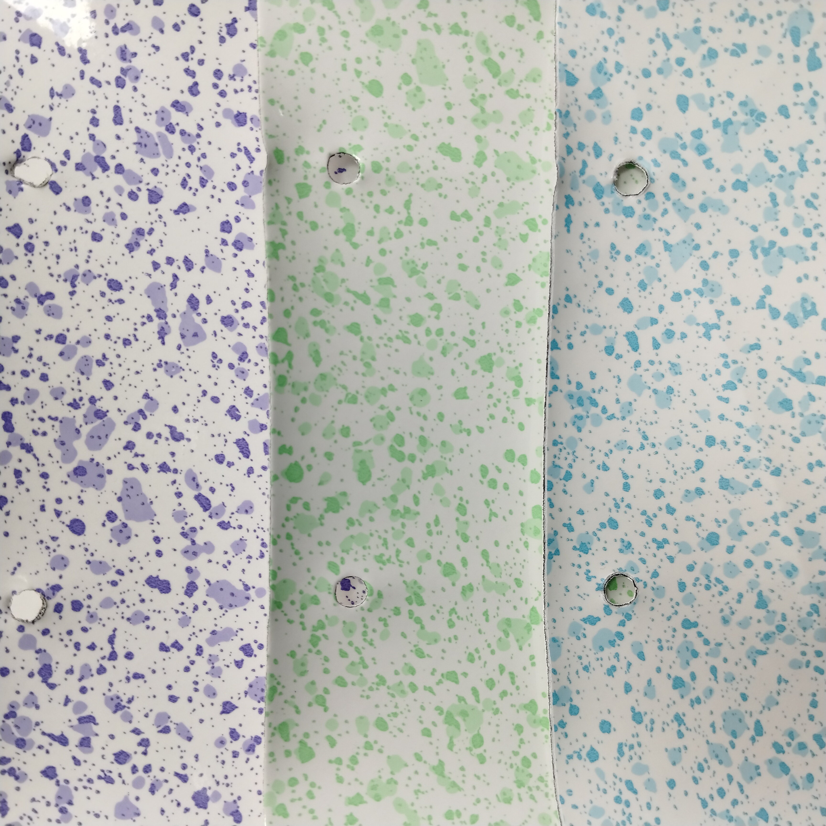 Book Covers Fabric Wholesale Colored PU Thermal Leather Fabric for Making Clothing Label and Notebook Paper