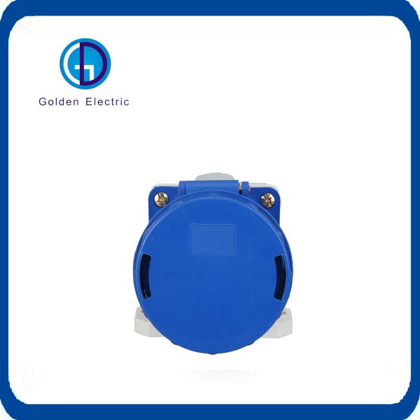Fabricação de fichas e tomadas industriais IP67 3 pin 4 pin 5 pin para utilização industrial duradoura